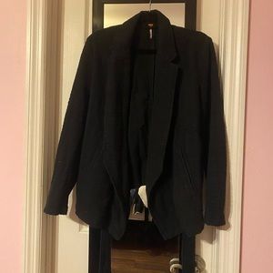 L Black Free People Jacket